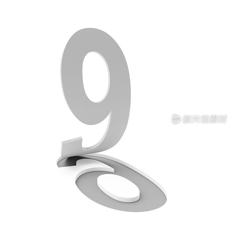 3 d数字9